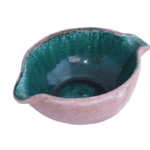 Handmade Dark Green Ceramic Bowl