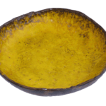 Handmade Dandelion Ceramic Serving Bowl