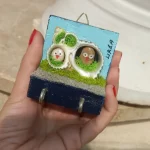 Miniature Wall Decoration and Key Chain 2 pcs