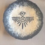 Aztec Patterned Decor Plate