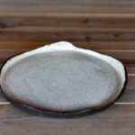 Handmade White Ceramic Plate - Ancient Ephesus Collection