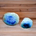 Handmade Ceramic Bowl Set of 2 - Turquoise Collection