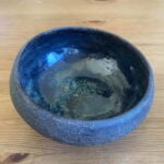Handmade Shady Green Ceramic Bowl