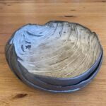 Handmade Walnut Shell Ceramic Bowl