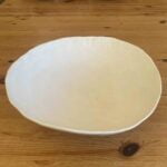 Handmade White Ceramic Bowl