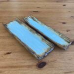 Handmade Turquoise Ceramic Sushi Plate