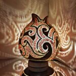 Red Ivy Gourd Lamp Calabash