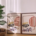 GOLA Framed Work Wall Art 50x70 cm