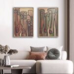 CARVED Painting Wood Art Wall Decor