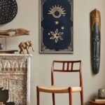 Tarot Wood Mystical Wall Art - CARVED