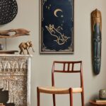 CARVED Tarot Wood Wall Art - Alchemical symbols