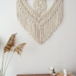 Large Macrame Wall Hanging - Flower
