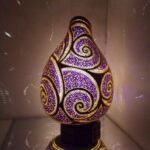 Special Design Ivy Handmade Gourd Lamp