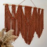 Extra Large Macrame Wall Hanging - Cinnamon Bohemian Decoration