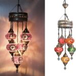 Pendamt 5 Globe Chandelier Lamp