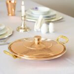 Handmade Copper Pan with Handles