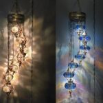 Chandeliers Pendant Mosaic Hanging Lamp - 7 inch Globes