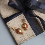 Big Pomegranate Hook Earring