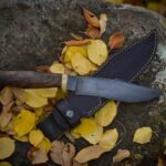 Engraved Handmade Bowie Knife