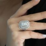 Diamond Wedding Ring - Baguette Cut 1.52 ct