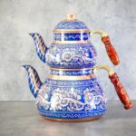 Round Double Teapot Set