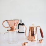 Copper Filter Coffee Dripper Set