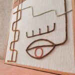 GAIA Framed Work Wall Art 65x85 cm