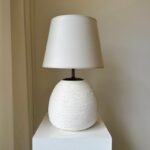 Ceramic Textured Nordic Bohemian Contemporary Style Table Lamp