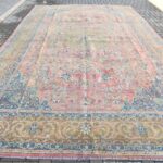Hand Knotted Oversize Rug 116x197 inches Red Carpet