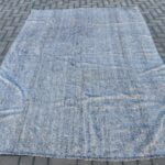 Vintage Antique Anatolian Beige Kilim - 72x99 inches