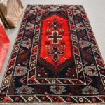 Blue Antique Vintage Rug For Dining Room